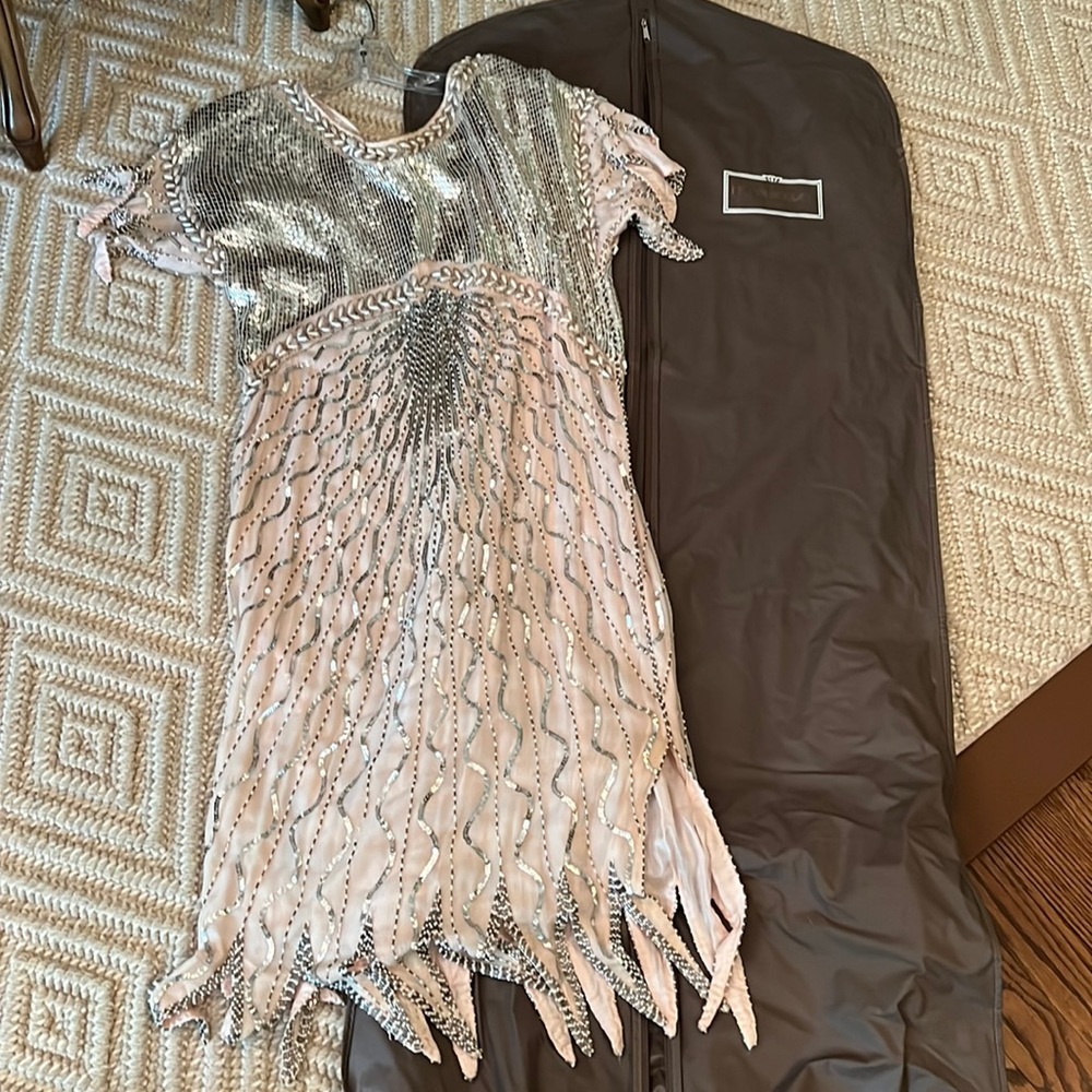 Vintage 1980’s beaded dress from Henri Bendel
